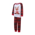 thumbnail image 2 of Nituyy Christmas Pajamas for Family with Print Top and Pants Jammies Sleepwear Matching PJ's Sets, 2 of 9