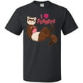 thumbnail image 3 of Inktastic I Love Ferrets T-Shirt, 3 of 5