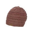 thumbnail image 1 of Gravity Threads Bonnet Doux en Tricot Marbré Bicolore, Framboise, 1 of 2