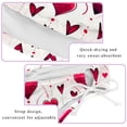 thumbnail image 3 of Valentine's Day Love ECG Detachable Sponge Adjustable Strap Bikini Set Two-Pack Swimsuit Women Swim Suit, 3 of 6