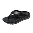 thumbnail image 3 of Shower Sandals Women Non Slip , Walking Sandals Women Lazy Shoes Women's Orthotic Flip Flops With Arch Support Soft Thong Pillow Sandals, 3 of 7