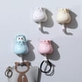thumbnail image 2 of Bonito gancho para llaves de gato, gancho para sombrero, bolsa de toalla, bufanda, gancho de pared, gancho de pared creativo para colgar abrigos, llaves, sombreros, equipaje y toallas, decoraciones Fokelyi WRMH-908-3, 2 of 4