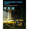 thumbnail image 6 of Kohree 30 Amp Generator Extension Cord,Heavy Duty 4 Prong RV Power Locking Cord with Cord Organizer (50 Feet), 6 of 7