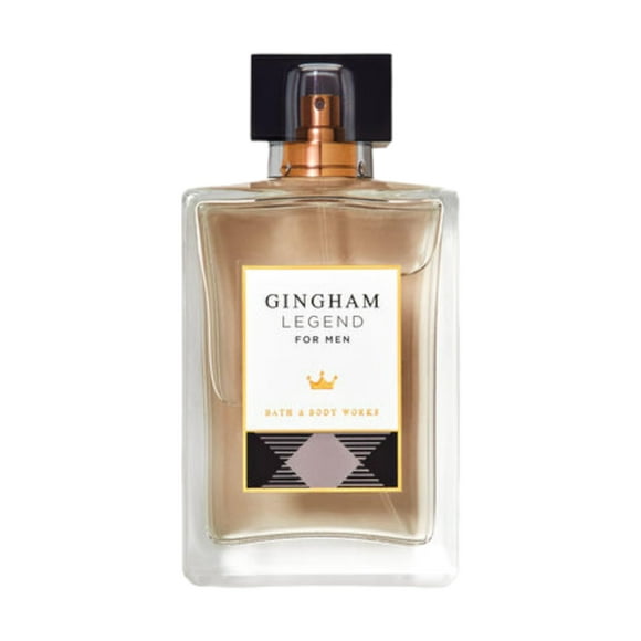 Bath and Body Works Vichy Legend Parfum pour Hommes 3.4 Onces Eau de Cologne Vaporisateur (Gingham Legend)