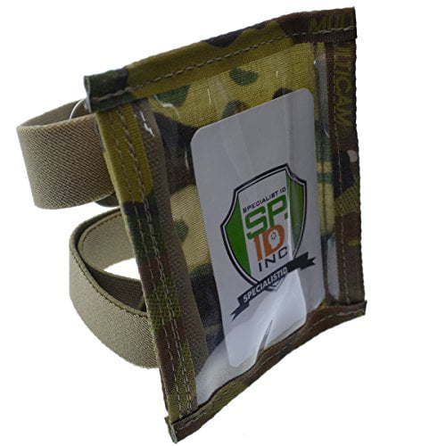 Heavy Duty Bright & Reflective Armband ID Badge Holders with Adjustable Arm Band 