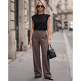 thumbnail image 5 of G4Free Waffle Wide Leg Dress Pants for Women High Waisted Work Trousers, 5 of 7