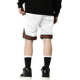 thumbnail image 2 of Ma Croix Mens Mesh Shorts Classic Fit Active Urban Hip Hop Shorts with Pockets Baseketball Sports Acticewear, 2 of 5