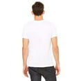 thumbnail image 2 of BELLA + CANVAS Jersey Pocket Tee 3021, White, XL, 2 of 2