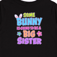 thumbnail image 4 of Inktastic Some Bunny is Going to Be a Big Sister with Bunny Ears and Flowers Girls Long Sleeve Toddler T-Shirt, 4 of 5