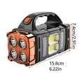 thumbnail image 4 of BotaniNest Portable Solar Powered Function Hand With USB Charging Light Modes For Outdoor Camping Emergency And Power Outage Situations Featuring Bright And Long Lasting Battery Life, 4 of 6