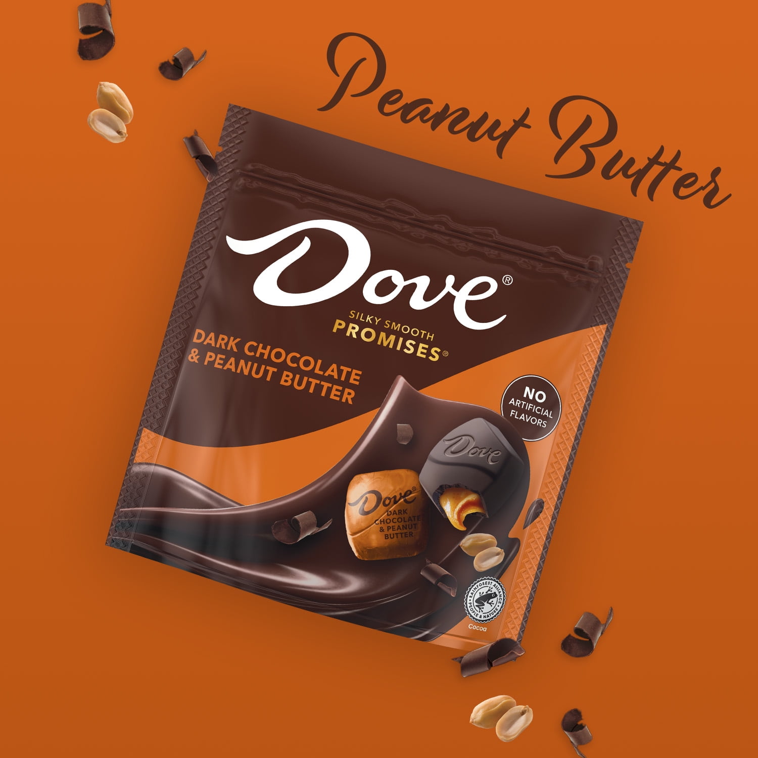 (3 pack) Dove Promises Dark Chocolate & Peanut Butter Candy - 6.74 oz Bag