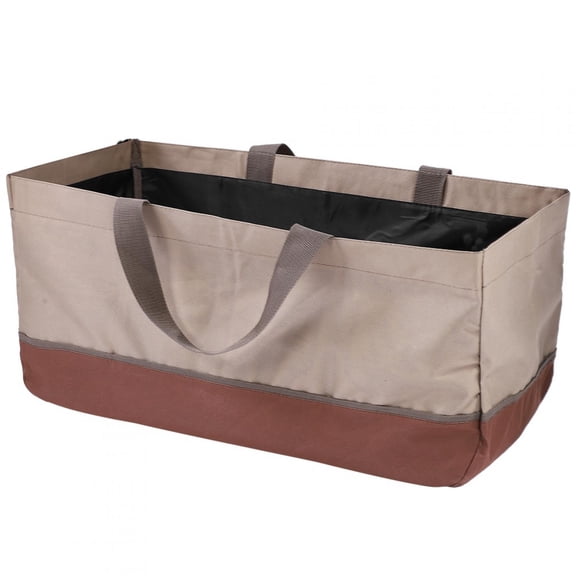 Eotvia Heavy Duty Large Capacity Khaki 600D Oxford Log Carrier