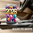 thumbnail image 5 of 2026 Celebration Balloon Stainless Steel Insulated Tumbler with Lid and Straw, Party Theme Travel Coffee Cup, 5 of 9