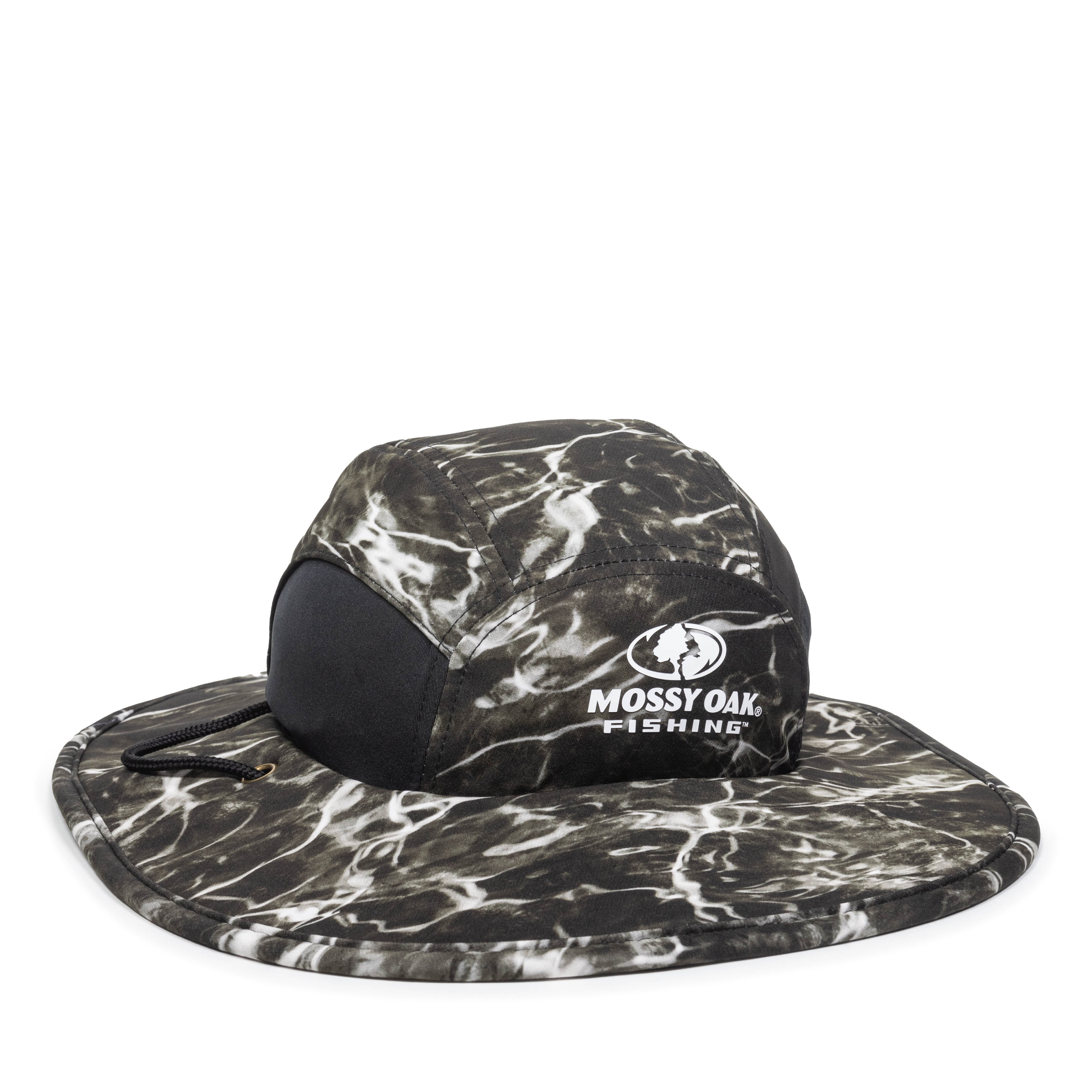 Mossy Oak Wide Brim Boonie, Black 