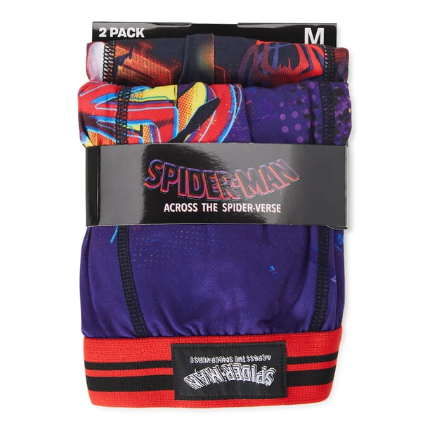 Spider-Man Boxer Briefs 2-Pack - Lingerie for ecommerce - Walmart