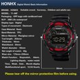 thumbnail image 3 of YATLTE Mens Fashion Military Multifunction Digital Watches, Watch Waterproof, Backlight, Alarm, Stopwatch Features - Rugged Wristwatch for Training, Hiking, 3 of 4