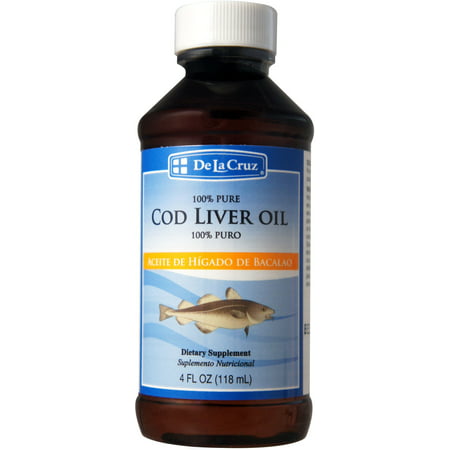 De La Cruz Cod Liver Oil 4 oz