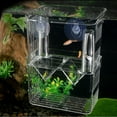 thumbnail image 3 of BToBackYard Aquarium Fish Tank Clear Fish Breeding Isolation Box Aquarium Breeder Fish Tank Double Guppies Hatching Incubator, 3 of 9