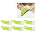 thumbnail image 4 of Kitchen Spatula, Glossy Durable PP Handle Silicone Spatula  For Pasta For Baking Cooking Green, 4 of 8