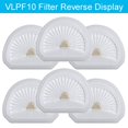 thumbnail image 4 of Para aspiradora de mano inalámbrica Black + Decker Dustbuster VLPF10 HLVA320J26 HLVA325J10 HLVA315J22 Filtro de repuesto compatible HLVA315J HLVA320J HLVA325BP07 Filtros Parte N575266 N600601 Blanco P, 4 of 5