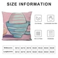 thumbnail image 5 of YINGXI  Easter Pillow Cover Easter Egg Polka Dots Decorations Holiday Farmhouse Egg Hunt Spring Pillow Case for Home Sofa Couch Decor (Pink) 22x22in, 5 of 5