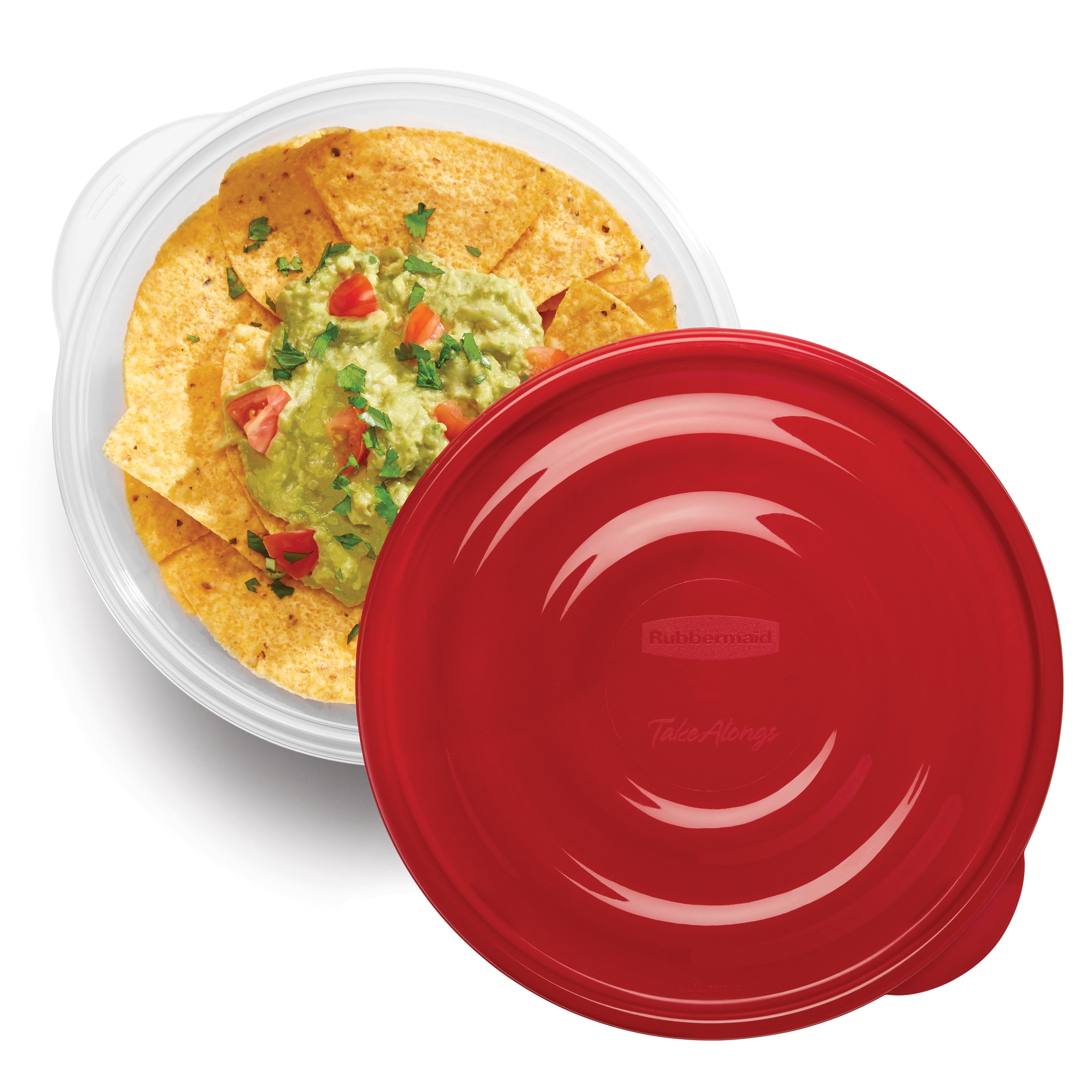 Rubbermaid Take Along Divided Snack Bowls, Chili Red, 2.2 Cup, 3-Count –  ShopBobbys