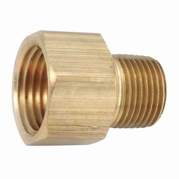 Manufacturer Varies Reducing Adapter, Brass, 3/8 x 1/4 in 706120-0604