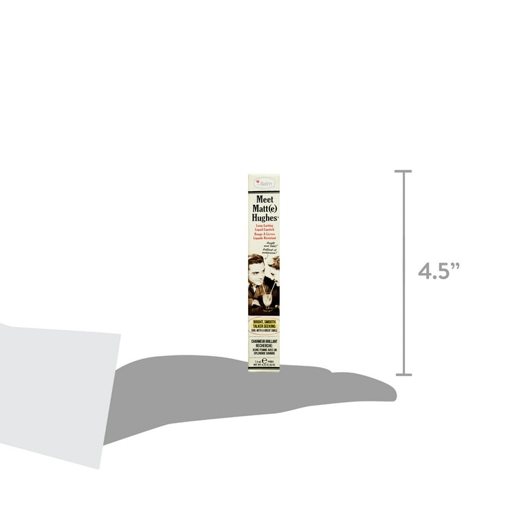 theBalm Meet Matte Hughes Long Lasting Liquid Lipstick, Faithful, 0.25 Oz -  Walmart.com