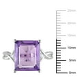 thumbnail image 2 of Everly Women's Amethyst and Topaz Sterling Silver Ring, 2 of 8