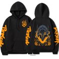 thumbnail image 1 of Guts Scorch Flame-Sudadera con capucha estampada para mujer, sudaderas de moda para hombre, ropa de calle informal Harajuku, jerséis, Sudadera con capucha Berserk 2025, 1 of 3