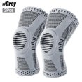 thumbnail image 1 of TYPPKMM 1/2Pcs Sport Compression Knee Support Brace Patella Protector Knitted Silicone Spring LegPad Cycling Running Basketball Football, 1 of 6