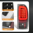 thumbnail image 4 of KOJEM Tail Lights, Fit For 2008-2016 Ford F250 F350 F450 SD SuperDuty,Black LED Tube Tail Lamps, 4 of 13
