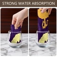 thumbnail image 6 of 6 Pcs Funny Kitchen Towels,Purple Halloween Jack Lanterns Microfiber Dish Towels,Kitchen Tea Towels,Kitchen Towel Set (18" X 26"), 6 of 7