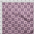 thumbnail image 3 of oneOone Silk Tabby Fabric Floral Block Print Fabric BTY 42 Inch Wide, 3 of 4