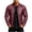 Wine, variant on Faux Leather Jacket Men Gray Long Sleeve Casual Zip Up Motorcycle Coats Trendy Fall Clothes