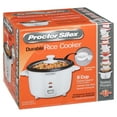 thumbnail image 5 of Proctor Silex Rice Cooker & Food Steamer, 8 Cups Cooked (4 Cups Uncooked), White, 5 of 10