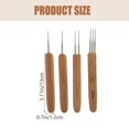thumbnail image 2 of HLONK 4pcs Dreadlocks Crochet Hooks Hair Braids Crochet Needle Braid Craft Tools, 2 of 7