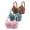 Coffee, variant on Sngxgn Women's Smoothing Wireless Lightly Lined Convertible Comfort Bra(BK3,52)