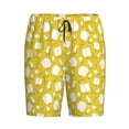 thumbnail image 4 of Wukai Tulips Flowers Men’s Short Pajama Pants With Pockets Soft Sleep Pj Shorts for Men-XX-Large, 4 of 6