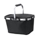 thumbnail image 1 of Cesta de picnic multiusos plegable y aislante para viajes, barbacoas y pesca. Negro, 1 of 9