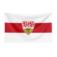 thumbnail image 3 of Bandera del VfB Stuttgart de 3 x 5 pulgadas, poliéster, estampado, para decoración de carreras deportivas 1, 3 of 4