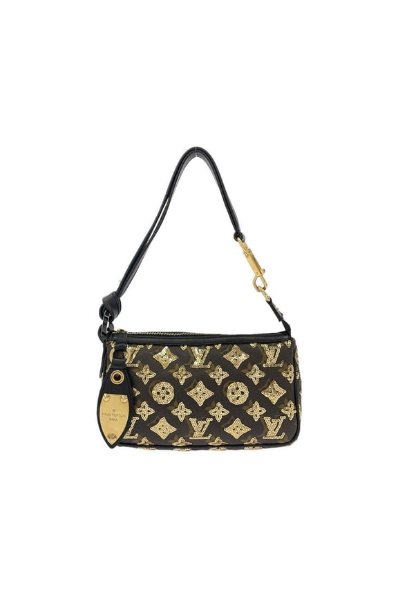Pre-Owned Louis Vuitton Monogram Eclipse Pochette Accessoires M40248 Accessory Pouch