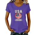 thumbnail image 5 of Blczomt Lightweight Womens Blouses Casual Purple 2026 Shirts Dressy Cute Blouses for Women 2026, 5 of 6