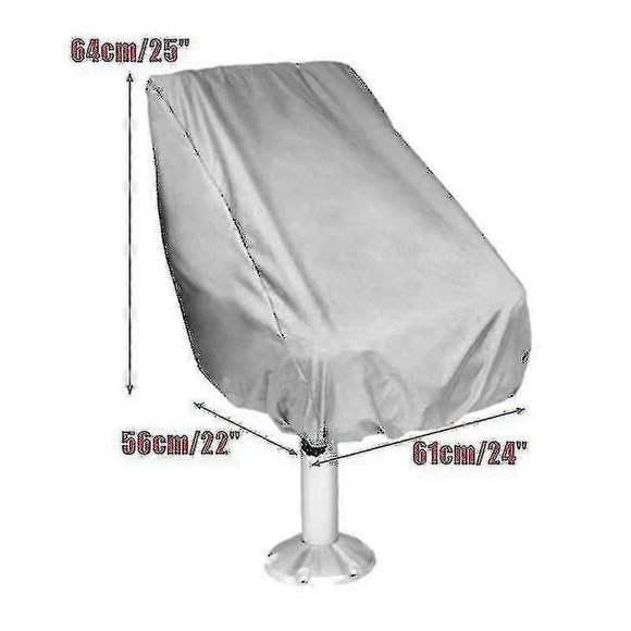 Pack Boat Seat Cover, Outdoor Waterproof Pontoon Captain Boat Bench Chair Seat Cover, Chair Protective Covers High Quality-