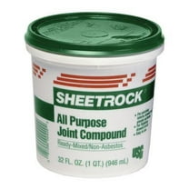 USG Sheetrock Joint Compound, All Purpose, White, 1.75 pt.