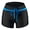 Blue, variant on Quick Dry Side Split Swim Shorts for Women Soft Swim Sports Beach Shorts