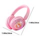 thumbnail image 3 of Auriculares inalámbricos Bluetooth 5.3 | Sonido estéreo de alta fidelidad | Luz RGB | Micrófono con cancelación de ruido | Diseño plegable | Batería larga 100H en espera | Controladores de 40 mm |, 3 of 6