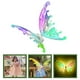 thumbnail image 5 of 1 juego de alas de mariposa brillantes que aletean como alas de hada, decorativas para niños, accesorios de fiesta con alas de mariposa, 5 of 6