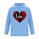 thumbnail image 2 of Sudadera con capucha de manga larga para hombre, estilo casual, de color liso, con bolsillo, de poliéster, 2 of 3
