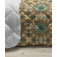thumbnail image 3 of Nautical Down Alternative Comforter, Sea Ocean Theme Repetitive Anchors Pattern in Aquatic Tones, Microfiber Quilt for All Season, 5 Sizes, Pale Seafoam Pale Teal, by Ambesonne, 3 of 3